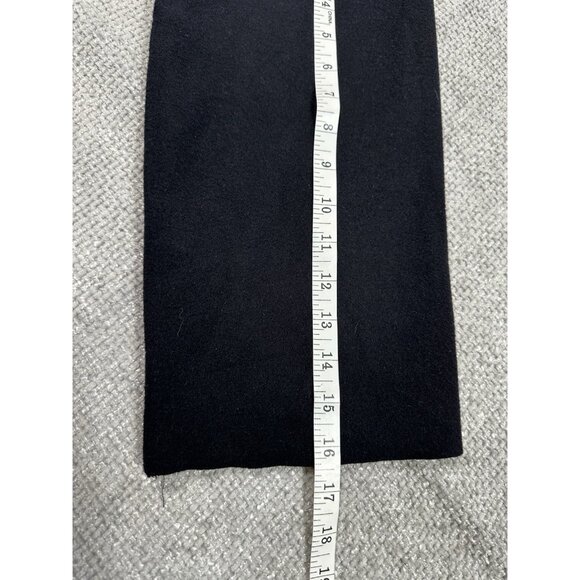 Oak + Fort Jacket Womens Large Black Coatigan Open Front Minimalist Contemporary - Picture 9 of 10